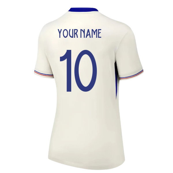 2025-2026 France Womens Team Away Shirt (Ladies) (Your Name)-SoccerKits Hub | Buy Soccer Jerseys Online